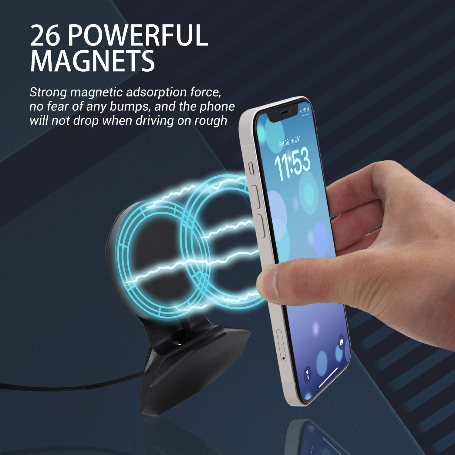 Amazon.co.jp: TSPTL ステアリングホイール マグネット式 車用